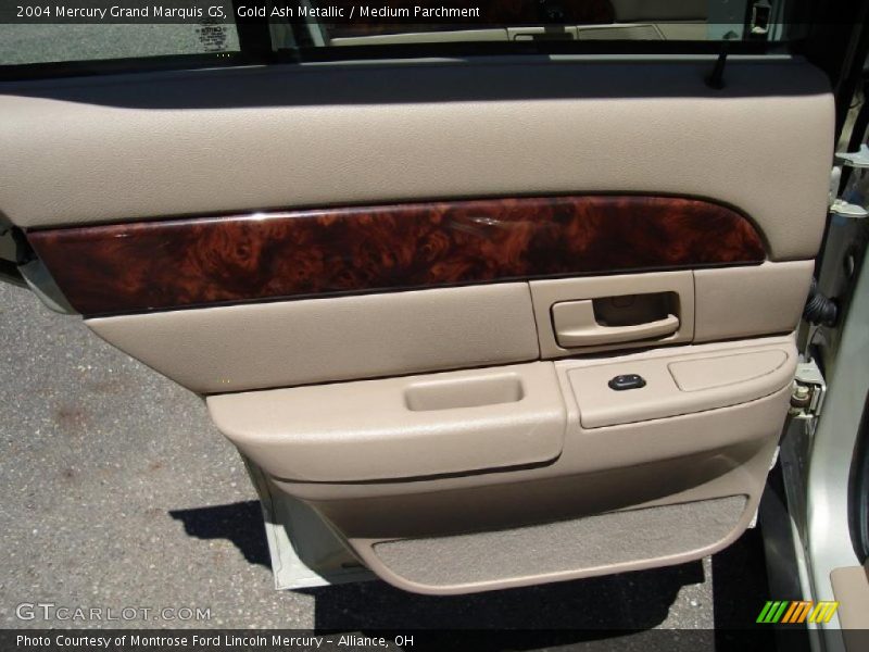 Gold Ash Metallic / Medium Parchment 2004 Mercury Grand Marquis GS