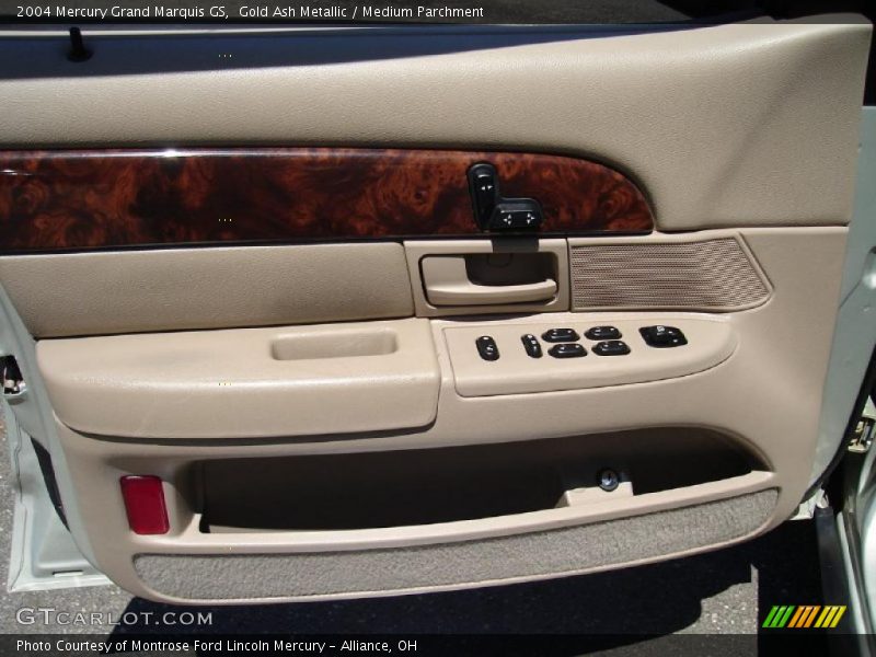 Gold Ash Metallic / Medium Parchment 2004 Mercury Grand Marquis GS