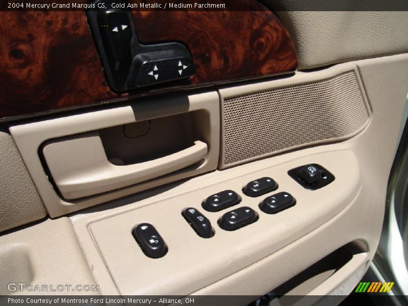 Gold Ash Metallic / Medium Parchment 2004 Mercury Grand Marquis GS