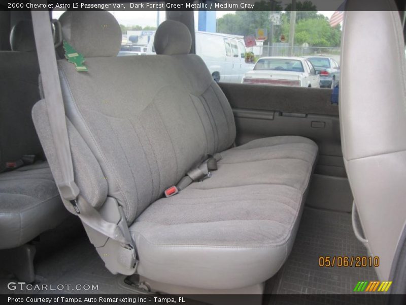Dark Forest Green Metallic / Medium Gray 2000 Chevrolet Astro LS Passenger Van