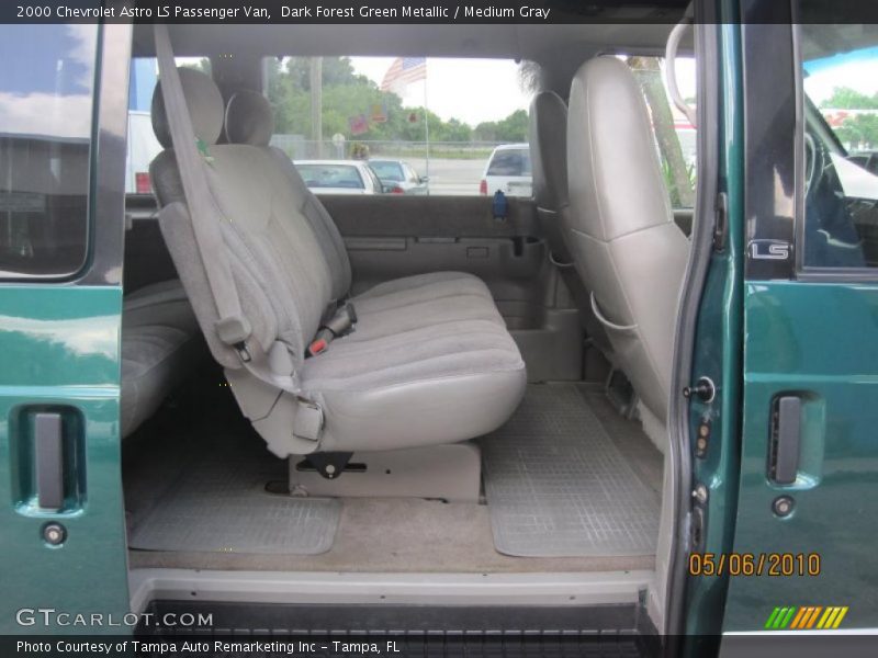Dark Forest Green Metallic / Medium Gray 2000 Chevrolet Astro LS Passenger Van