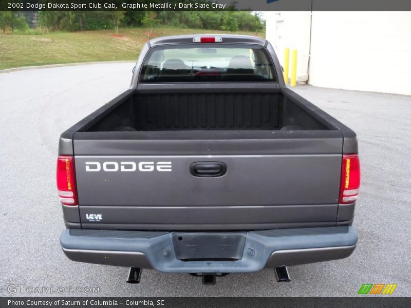 Graphite Metallic / Dark Slate Gray 2002 Dodge Dakota Sport Club Cab