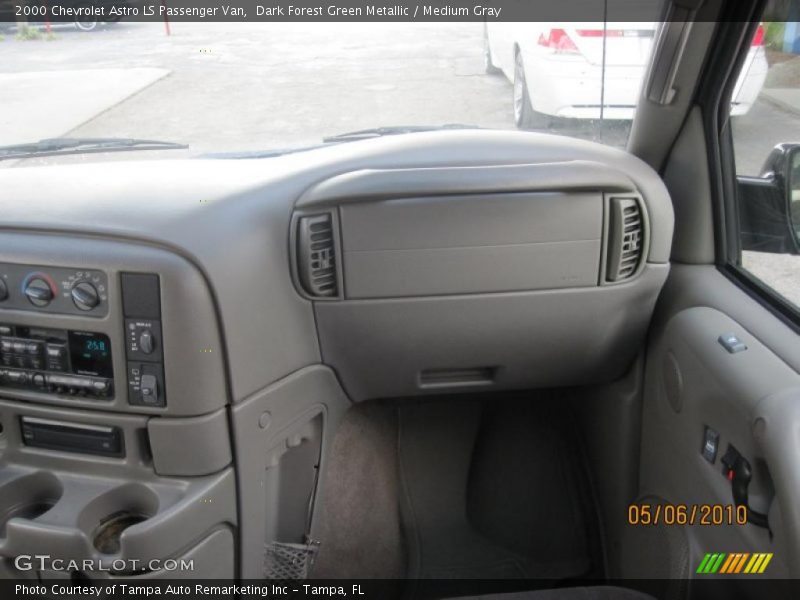 Dark Forest Green Metallic / Medium Gray 2000 Chevrolet Astro LS Passenger Van