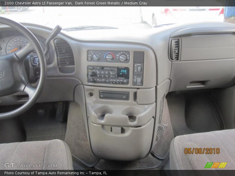 Dark Forest Green Metallic / Medium Gray 2000 Chevrolet Astro LS Passenger Van