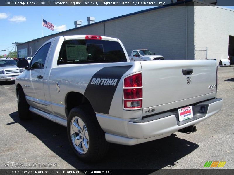 Bright Silver Metallic / Dark Slate Gray 2005 Dodge Ram 1500 SLT Daytona Regular Cab 4x4