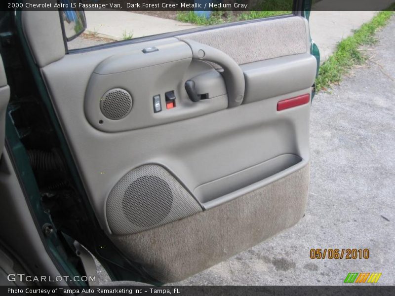 Dark Forest Green Metallic / Medium Gray 2000 Chevrolet Astro LS Passenger Van