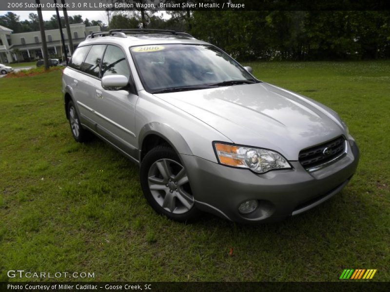 Brilliant Silver Metallic / Taupe 2006 Subaru Outback 3.0 R L.L.Bean Edition Wagon