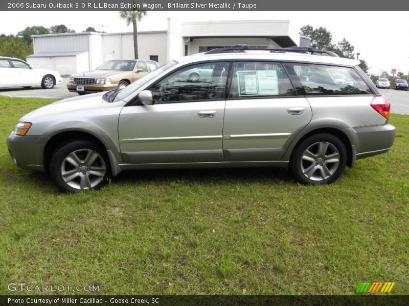 Brilliant Silver Metallic / Taupe 2006 Subaru Outback 3.0 R L.L.Bean Edition Wagon