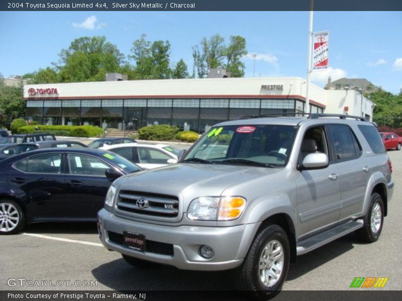 Silver Sky Metallic / Charcoal 2004 Toyota Sequoia Limited 4x4