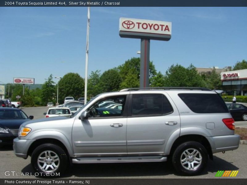 Silver Sky Metallic / Charcoal 2004 Toyota Sequoia Limited 4x4