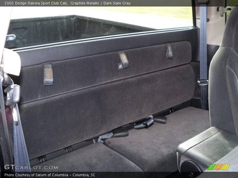 Graphite Metallic / Dark Slate Gray 2002 Dodge Dakota Sport Club Cab