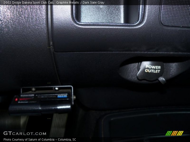 Graphite Metallic / Dark Slate Gray 2002 Dodge Dakota Sport Club Cab
