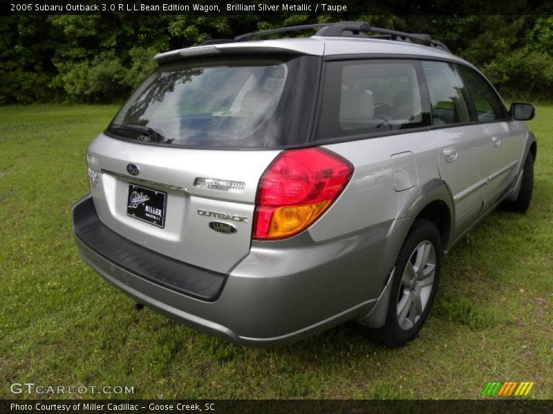 Brilliant Silver Metallic / Taupe 2006 Subaru Outback 3.0 R L.L.Bean Edition Wagon