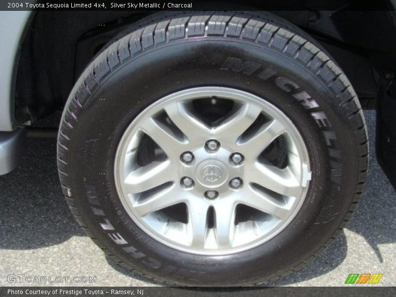 Silver Sky Metallic / Charcoal 2004 Toyota Sequoia Limited 4x4