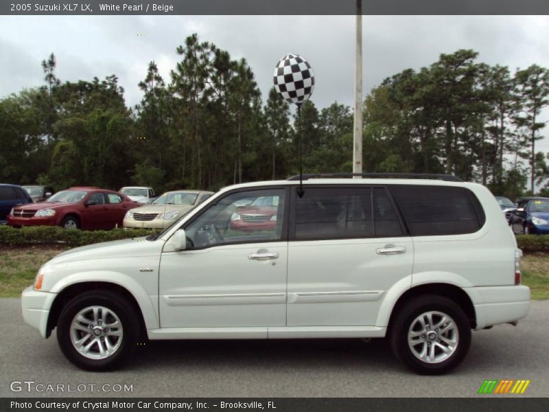 White Pearl / Beige 2005 Suzuki XL7 LX