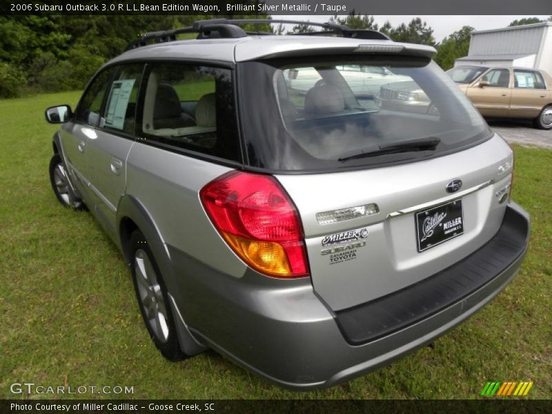 Brilliant Silver Metallic / Taupe 2006 Subaru Outback 3.0 R L.L.Bean Edition Wagon