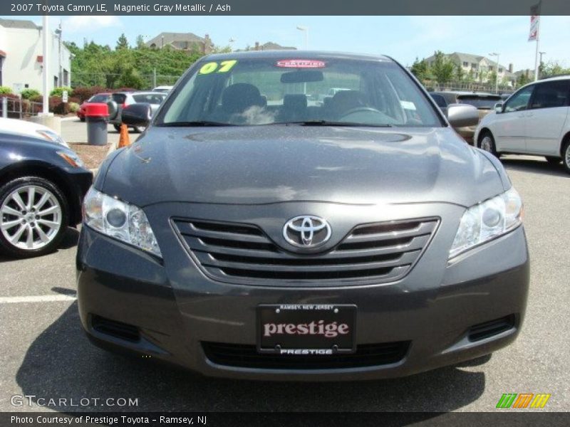 Magnetic Gray Metallic / Ash 2007 Toyota Camry LE