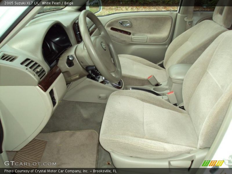 White Pearl / Beige 2005 Suzuki XL7 LX