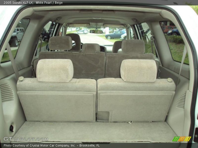 White Pearl / Beige 2005 Suzuki XL7 LX