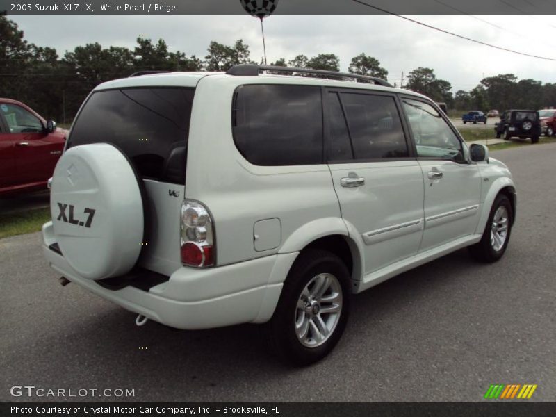 White Pearl / Beige 2005 Suzuki XL7 LX