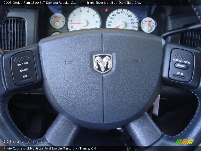 Bright Silver Metallic / Dark Slate Gray 2005 Dodge Ram 1500 SLT Daytona Regular Cab 4x4