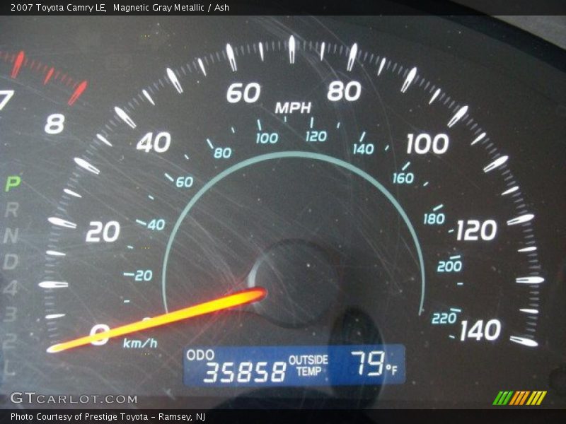 Magnetic Gray Metallic / Ash 2007 Toyota Camry LE