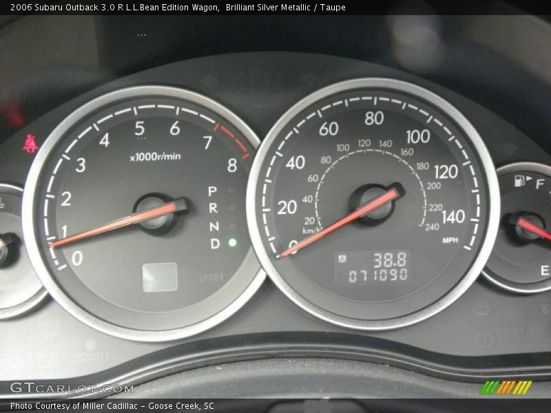Brilliant Silver Metallic / Taupe 2006 Subaru Outback 3.0 R L.L.Bean Edition Wagon