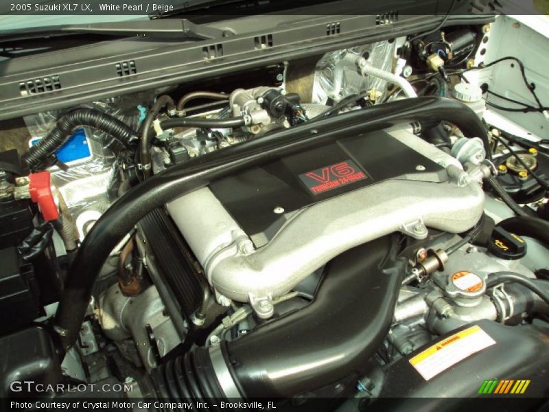 White Pearl / Beige 2005 Suzuki XL7 LX