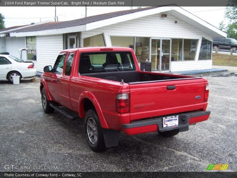 Bright Red / Medium Dark Flint 2004 Ford Ranger Tremor SuperCab