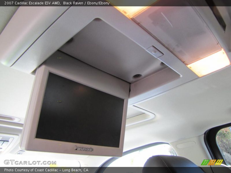 Black Raven / Ebony/Ebony 2007 Cadillac Escalade ESV AWD