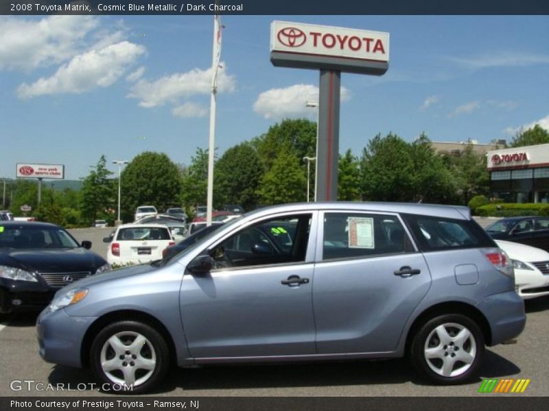 Cosmic Blue Metallic / Dark Charcoal 2008 Toyota Matrix