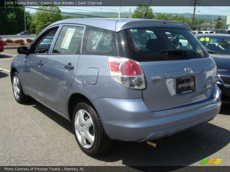 Cosmic Blue Metallic / Dark Charcoal 2008 Toyota Matrix