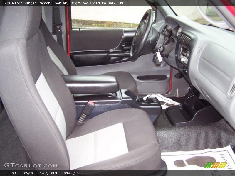 Bright Red / Medium Dark Flint 2004 Ford Ranger Tremor SuperCab