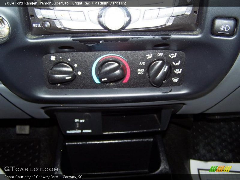 Bright Red / Medium Dark Flint 2004 Ford Ranger Tremor SuperCab