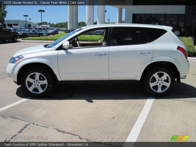 Glacier Pearl White / Cafe Latte 2005 Nissan Murano SL