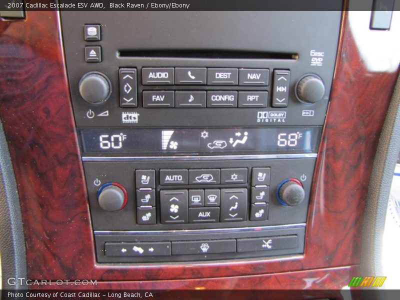 Black Raven / Ebony/Ebony 2007 Cadillac Escalade ESV AWD