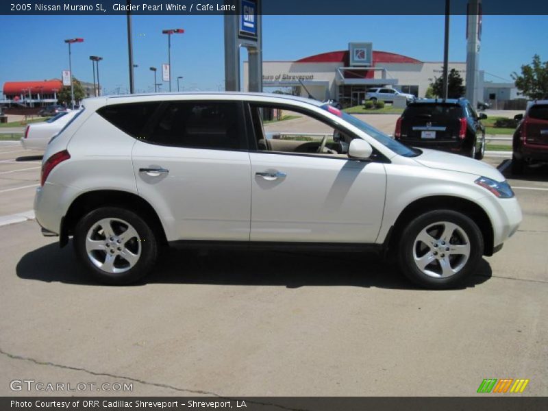 Glacier Pearl White / Cafe Latte 2005 Nissan Murano SL