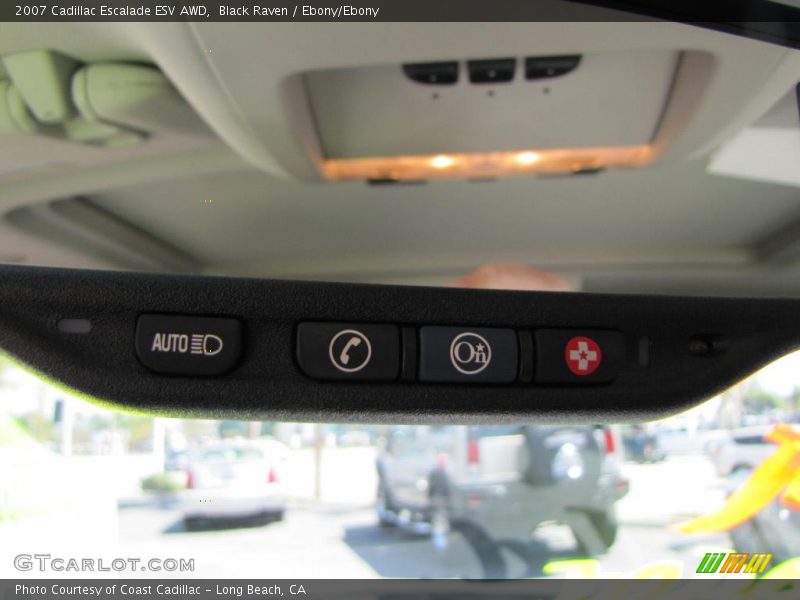 Black Raven / Ebony/Ebony 2007 Cadillac Escalade ESV AWD