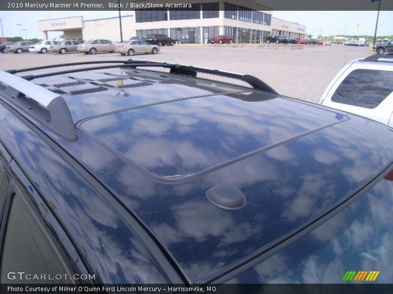 Black / Black/Stone Alcantara 2010 Mercury Mariner I4 Premier