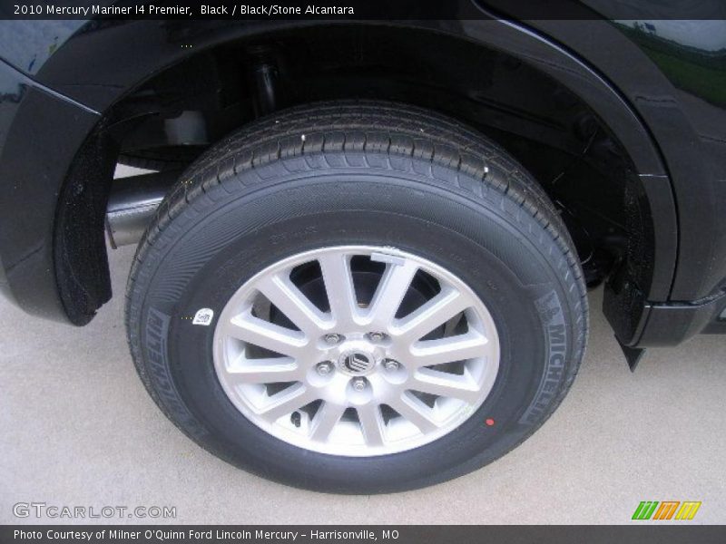 Black / Black/Stone Alcantara 2010 Mercury Mariner I4 Premier