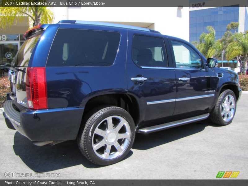 Blue Chip / Ebony/Ebony 2007 Cadillac Escalade AWD