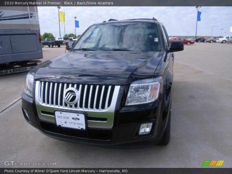 Black / Black/Stone Alcantara 2010 Mercury Mariner I4 Premier