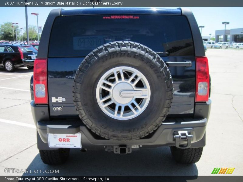 Midnight Blue Metallic / Light Cashmere/Ebony 2007 Hummer H3
