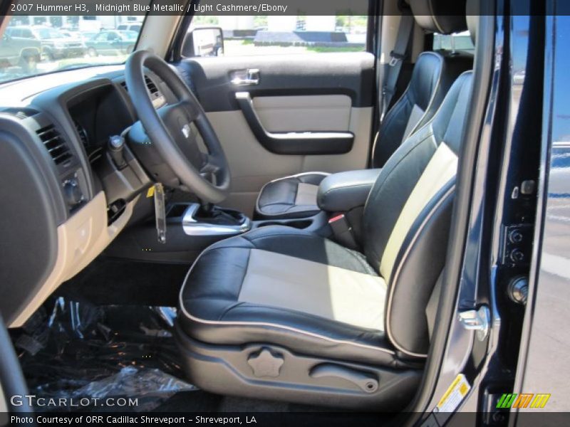Midnight Blue Metallic / Light Cashmere/Ebony 2007 Hummer H3