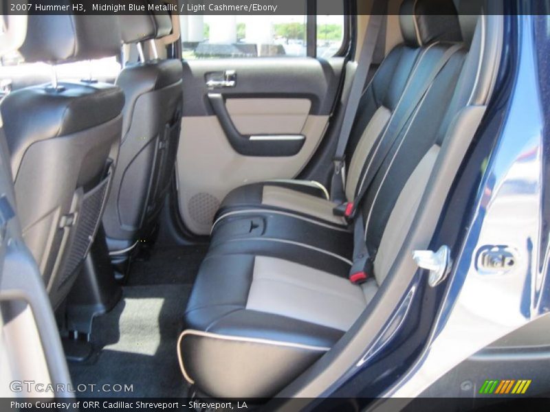 Midnight Blue Metallic / Light Cashmere/Ebony 2007 Hummer H3