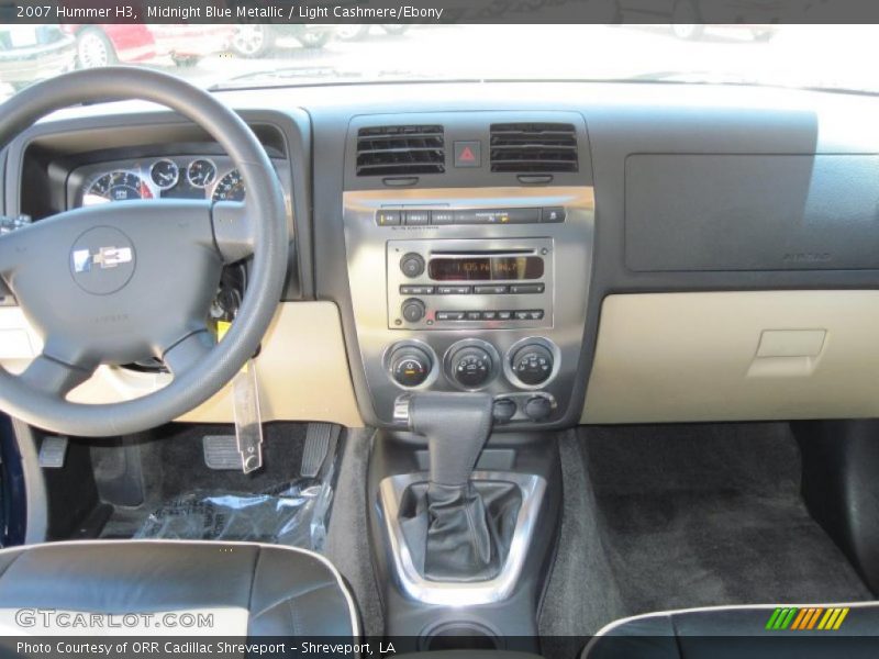 Midnight Blue Metallic / Light Cashmere/Ebony 2007 Hummer H3
