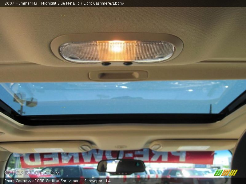 Midnight Blue Metallic / Light Cashmere/Ebony 2007 Hummer H3