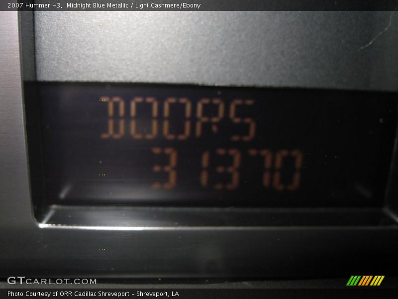 Midnight Blue Metallic / Light Cashmere/Ebony 2007 Hummer H3