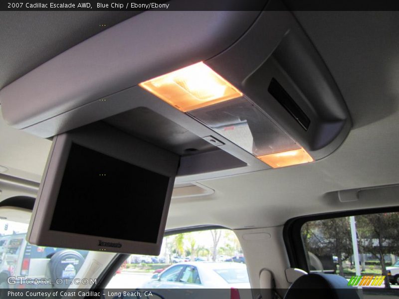 Blue Chip / Ebony/Ebony 2007 Cadillac Escalade AWD