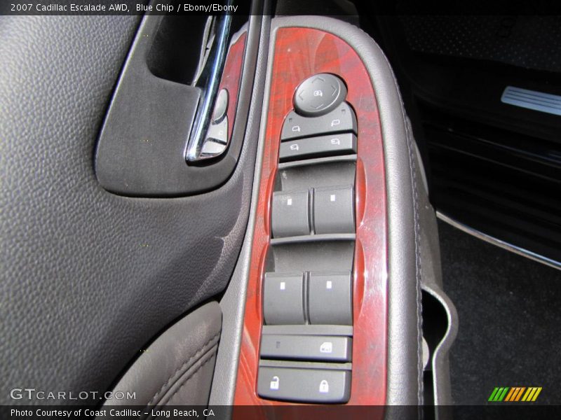 Blue Chip / Ebony/Ebony 2007 Cadillac Escalade AWD